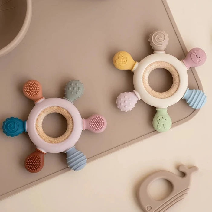 Round Silicone Teether