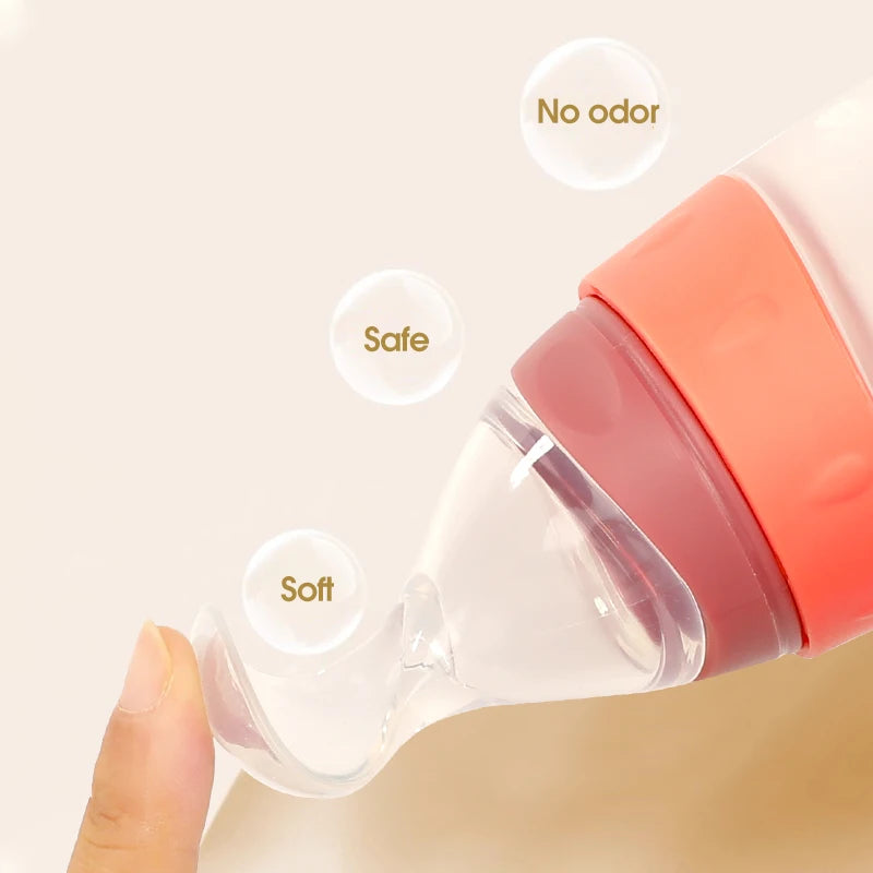 Liquid Silicone Feeding Bottle