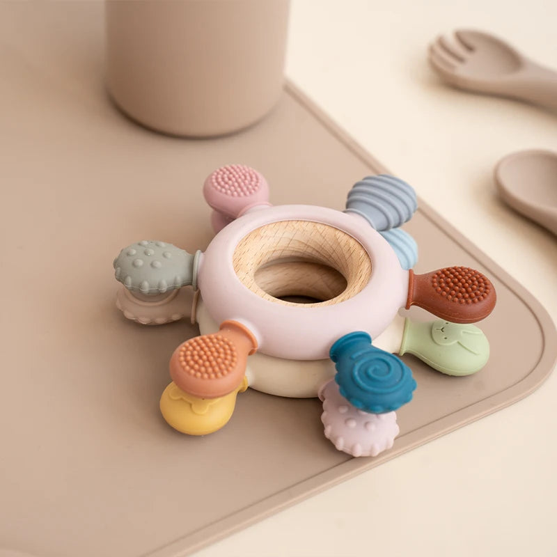 Round Silicone Teether